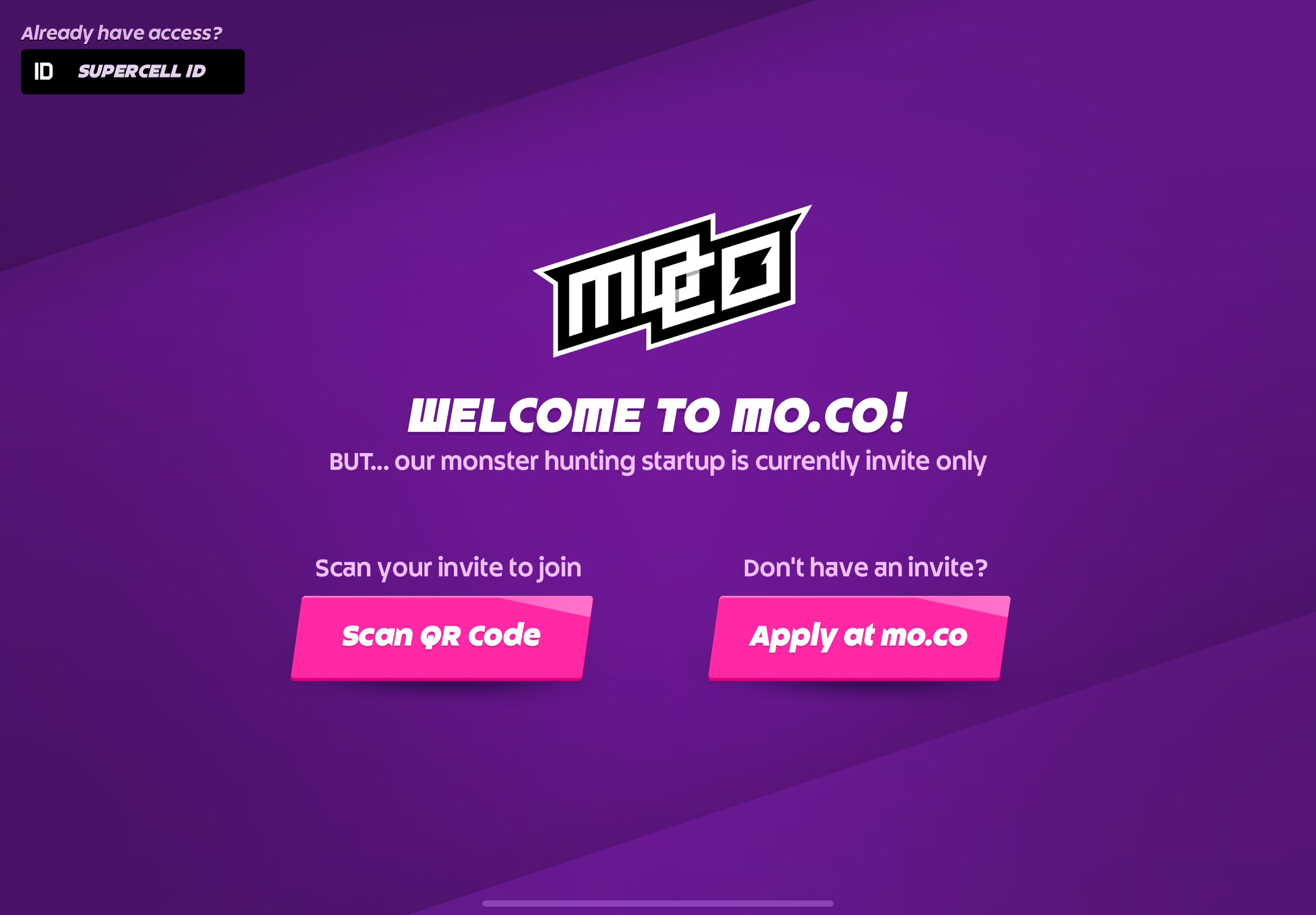 mo.co start screen